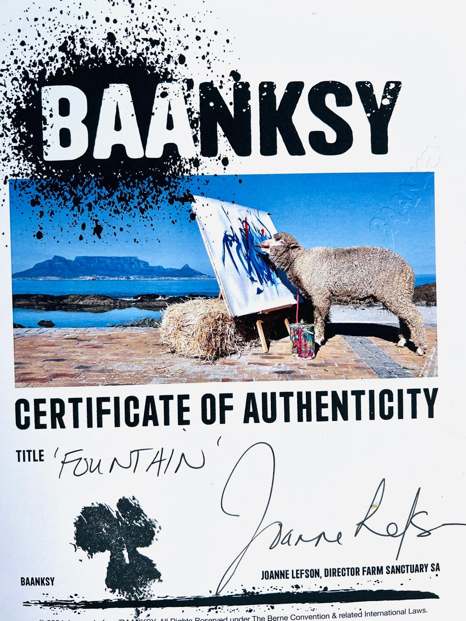 FOUNTAIN OF YOUTH (BAANKSY/LEFSON 2024)