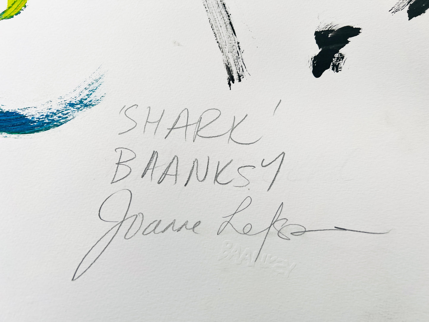 SHARK (BAANKSY/LEFSON 2024)