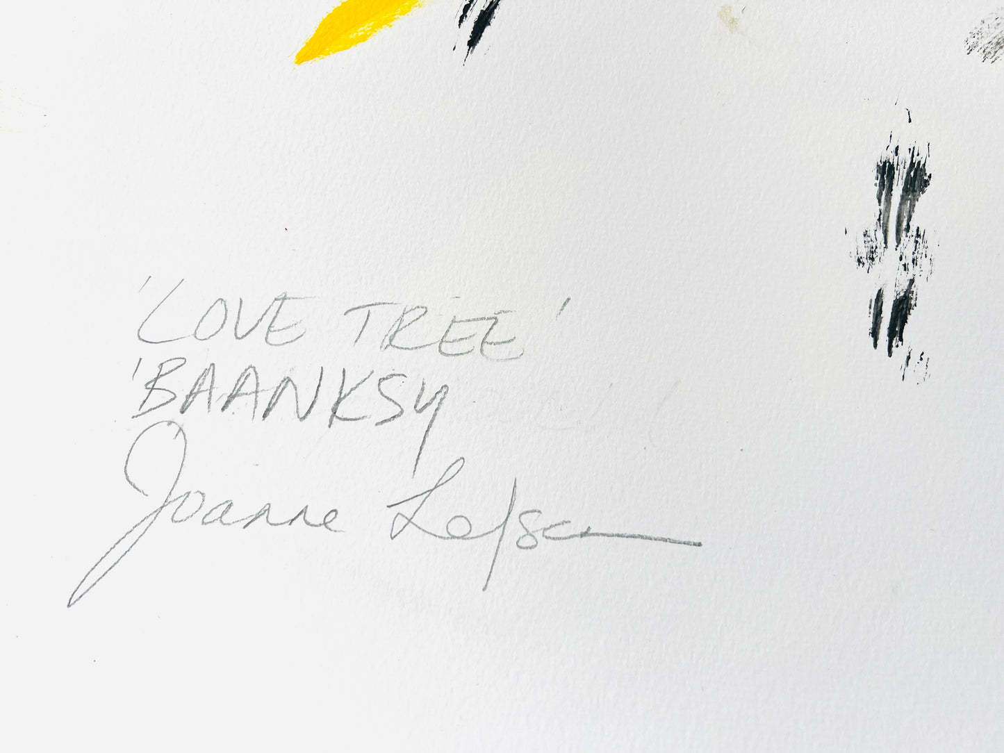 LOVE TREE (BAANKSY/LEFSON 2024)