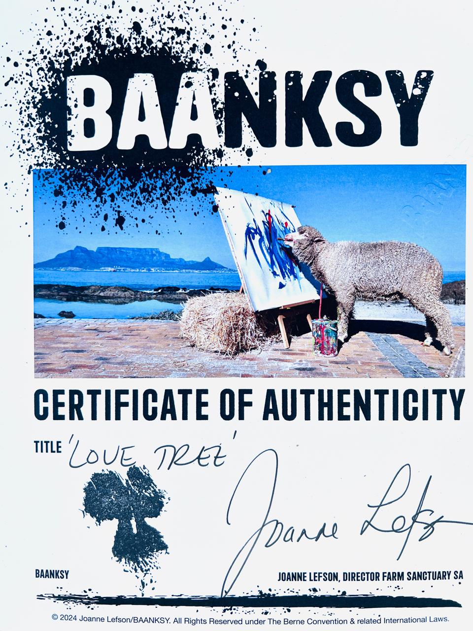 LOVE TREE (BAANKSY/LEFSON 2024)